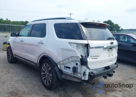 2017 Ford Explorer Platinum from USA, damaged, VIN 1FM5K8HT6HGA45763